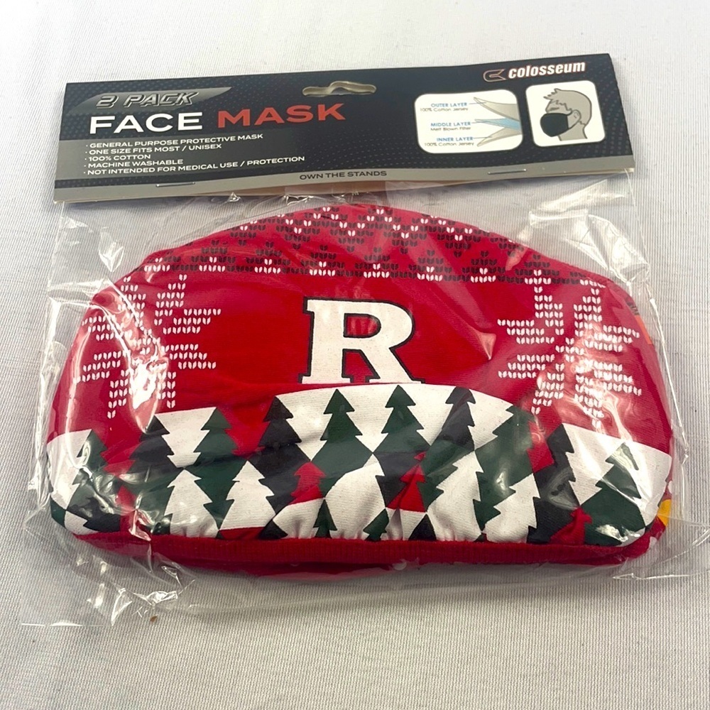 Colosseum Rutger Christmas face mask